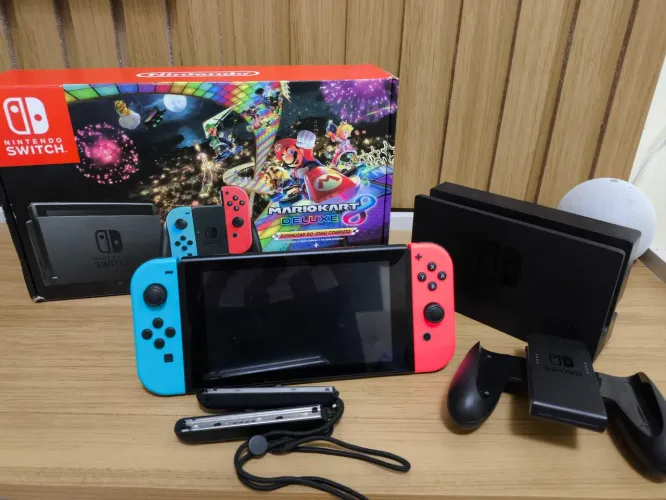 Nintendo Switch V2 desbloqueado 128gb