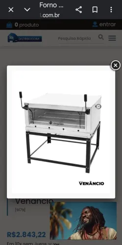 forno a gasbden90 cm inox Ideal pra pizzaria padaria confeitaria.