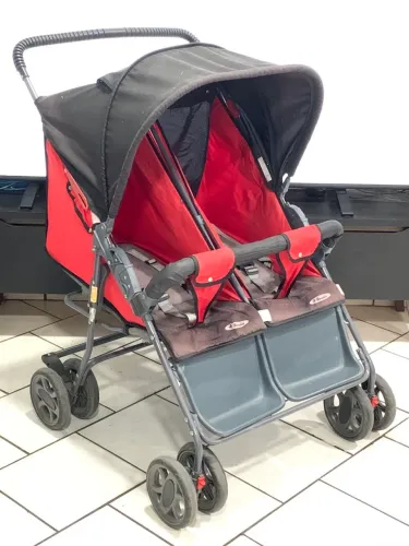 Carrinho de Gêmeos Gemelar Duo Hércules
