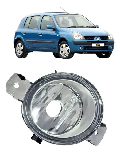 Farol De Milha Auxiliar Clio 2003 2010 Direito Vidro Cristal