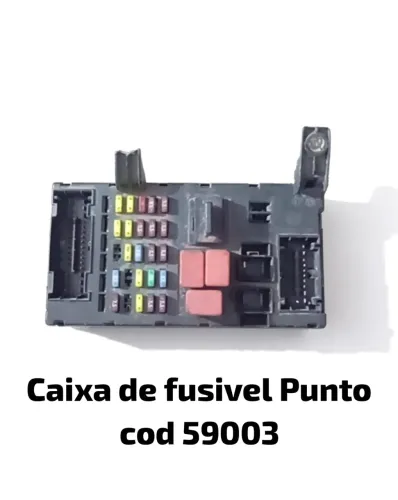 Caixa de fusível punto