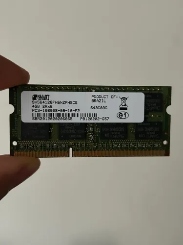 Memória RAM Sodimm 4Gb Gddr3 1333Ghz