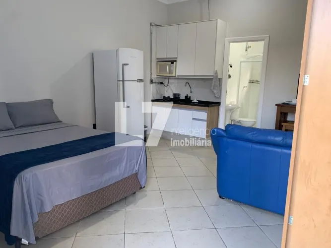 Studio mobiliado de 23m² para locação no Jardim Proença em Campinas com tudo incluso