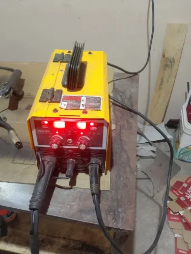 Máquina de solda mig sem gás, tig e MMA bivolt