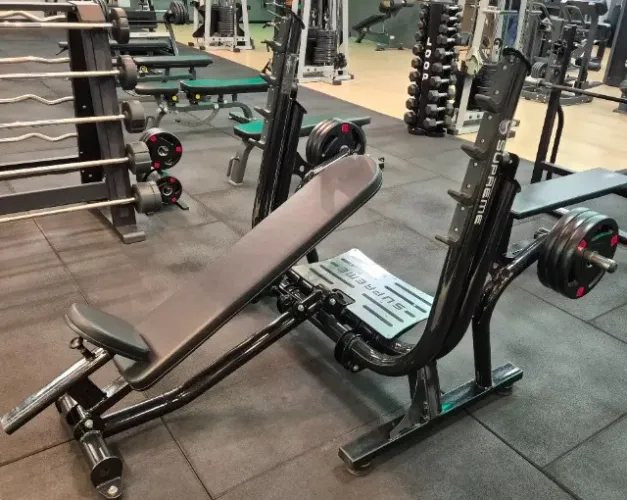 Banco de Supino Reclinável (2x1) - Supreme Fitness