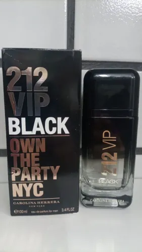 PERFUME IMPORTADO 212 BLACK 100 ML, ÓTIMA FRAGRÂNCIA