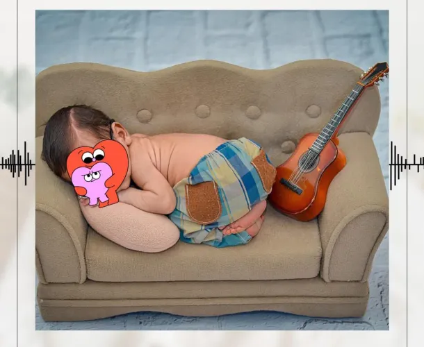 Mini Sofá Prop para Ensaio Fotográfico Newborn e Acompanhamento