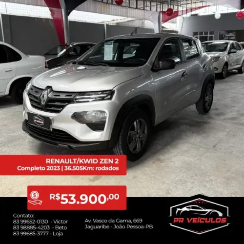 Renault Kwid Zen 1.0 Flex 12V 5P Mec. 2023