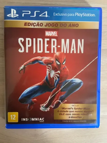 Spider-Man PS4 - Edição Jogo do Ano | Mídia Física