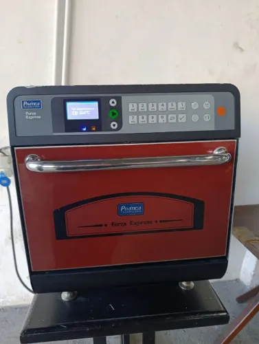 Forno elétrico industrial profissional para pizza 