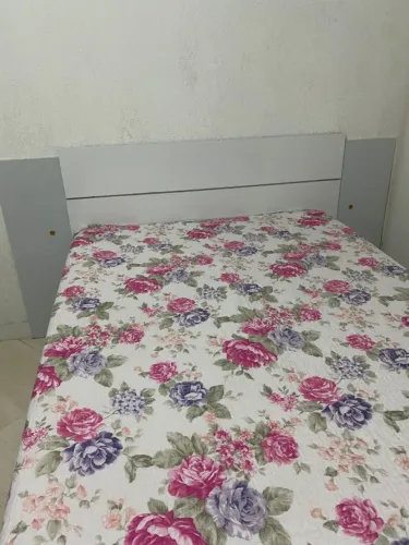 Cabeceira MFD branca casal