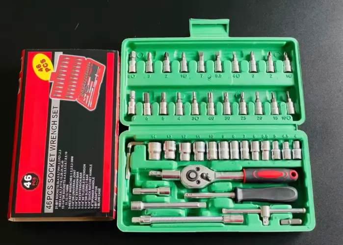 Kit ferramentas 46pcs NOVO!