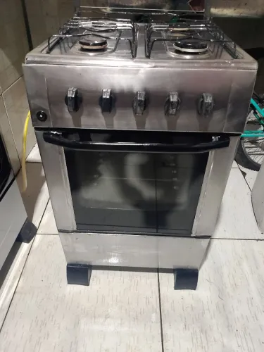 Fogão Braslar de 4 bocas inox