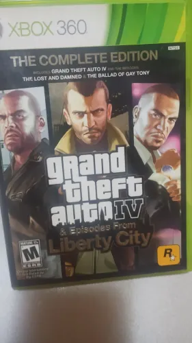 GTA 4 Episodes of from liberty city Xbox 360 completo 3 jogos