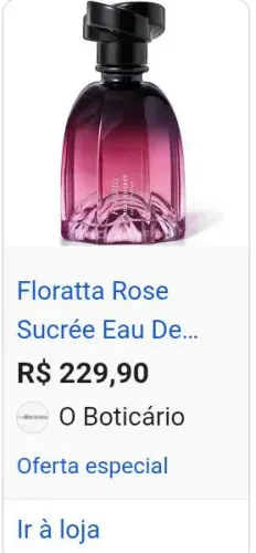 Floratta Rose Sucrée Eua de Perfum