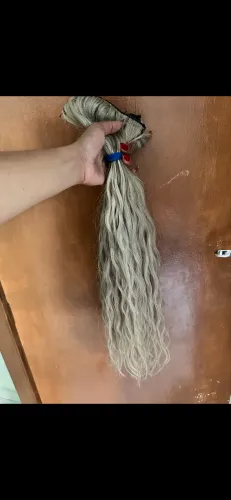 Cabelo humano vietnamita preminum loiro mesclado claro