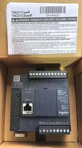 Controlador lógico clp M221 Modicon Schneider Electric Tm221c16r - Novo