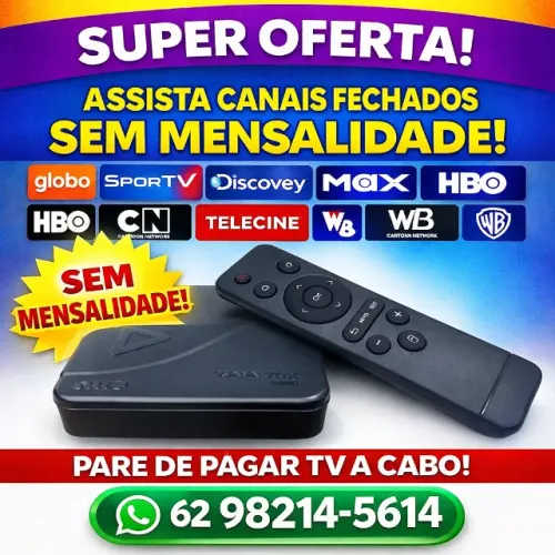 SmartBox Pro 4K Android - Entretenimento Completo para sua TV