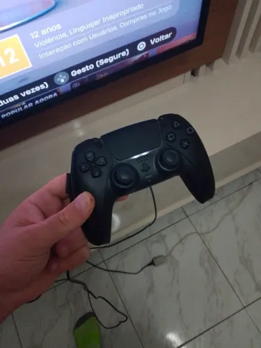 Controle de ps5 Black
