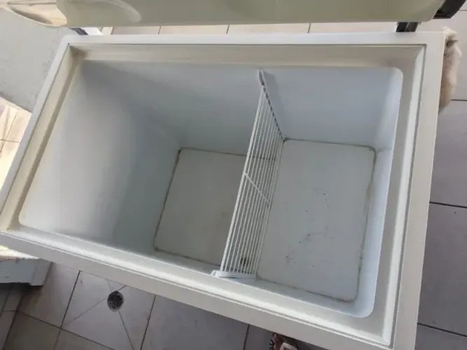Freezer e Refrigerador Horizontal Inverter 293 Litros Metalfrio DA302IF Branco Bivolt