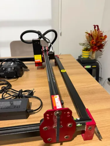 Gravadora a Laser AlgoLaser MK2 + Colmeia + Ar - Renda Extra