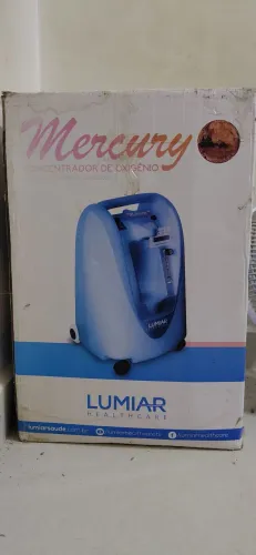 Concentrador de oxigênio Mercury Lumiar POUQUÍSSIMO USADO