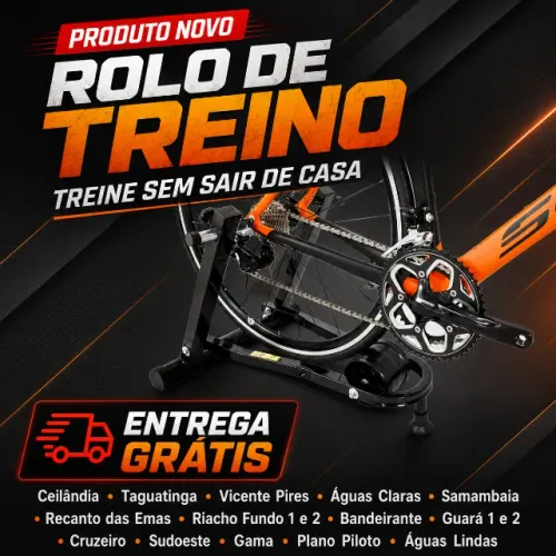 Rolo de Treino Bike Bicicleta Universal