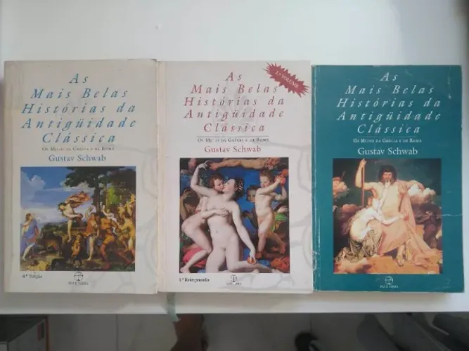As mais belas histórias da antiguidade clássica. 3 obras.