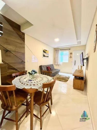 Sobrado Residencial à venda, Caiçara, Praia Grande - SO0349.
