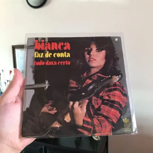 vinil compacto - bianca - faz de conta - tudo dava certo