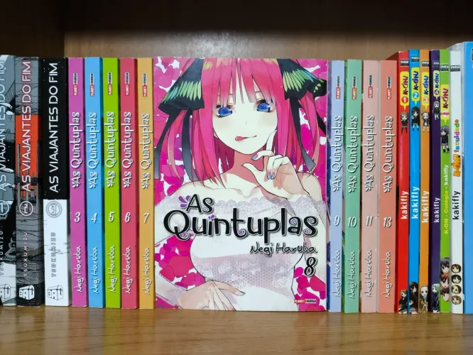 Mangá As Quintuplas Volumes 3 ao 11 e 13