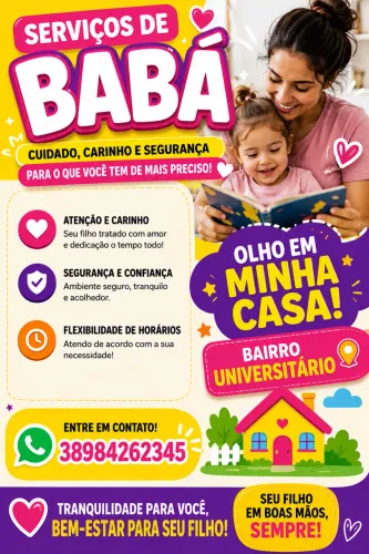 Serviços de babá 