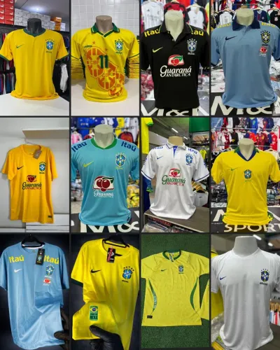 Camisas seleção brasileira atacado 39,00