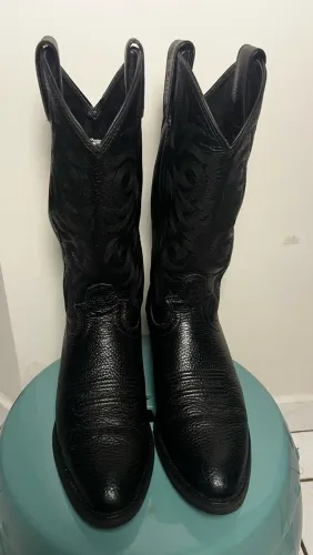 Bota Country JUSTIN STAMPEDE preta