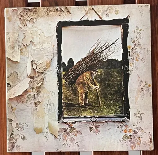 LP Vinil Led Zeppelin IV 1988 Nacional Com Encarte