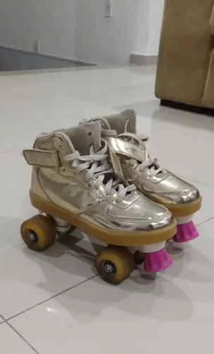 Patins com led