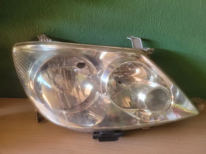 Farol foco duplo cromado da hilux 2007 ate 2014