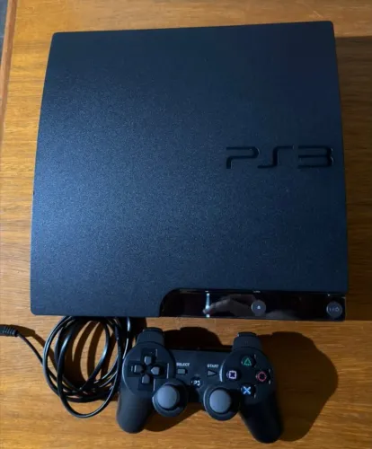 PS3 + 40 Jogos, 1TB, Completo