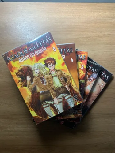 Ataque dos Titãs - Antes da Queda vol 1-5