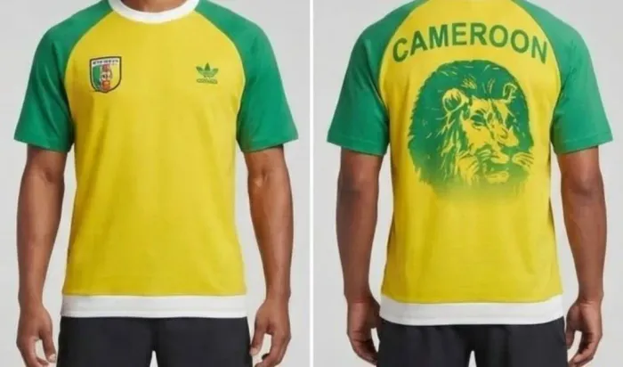 Blusa seleção de camarões adidas