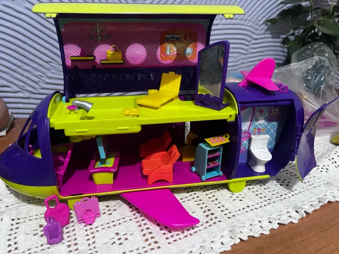 Avião Polly Pocket 