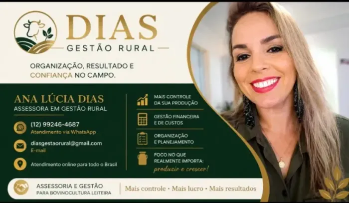 Gestão Rural/Assessoria e Consultoria em Bovinocultura Leiteira