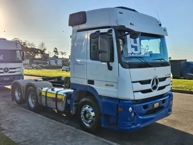 Mb Actros 2546 6x2 Ano 19 Automático Ar Condicionado Plano Raízen de manutenção