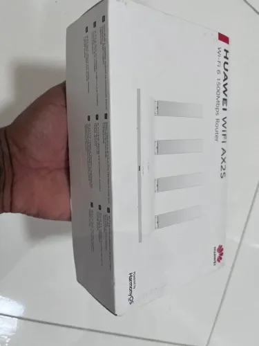 Roteador Huawei WiFi AX2S Wi-Fi 6 1500Mbps Dual Band Gigabit - 3 Meses de Uso (Na Caixa)