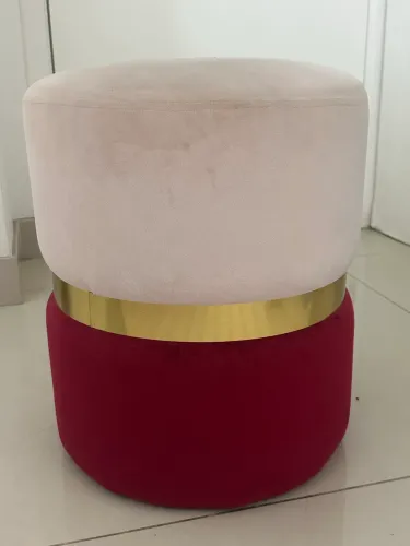 Puff para sentar decorativo