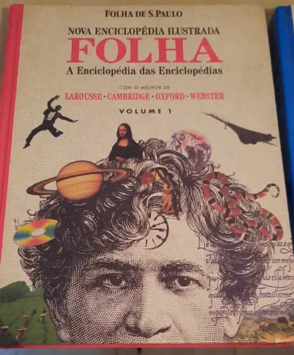 Enciclopédia Ilustrada Folha 1997 - Vol. 1 e 2 (Completa - Capa Dura)