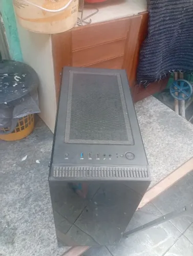 Gabinete Gamer tampa acrílico Black