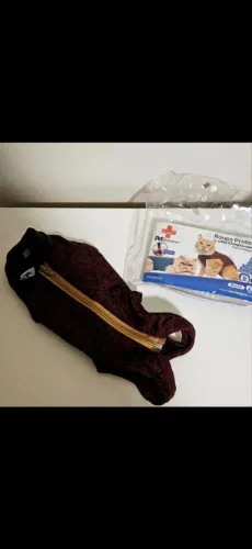 Roupa cirúrgica para gato filhote 