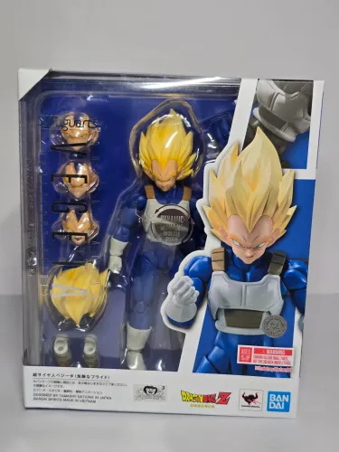 Dragon Ball Z Vegeta Dangerous Pride Shfiguarts bandai lacrado
