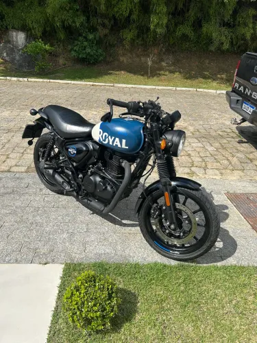 ROYAL ENFIELD HUNTER 350 - AZUL.